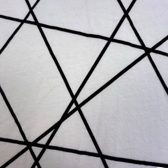 Uniqlo SPRZ NY x Sol Lewitt T-Shirt 3XL White Geometric Art All Over Print MOMA - Picture 3 of 8